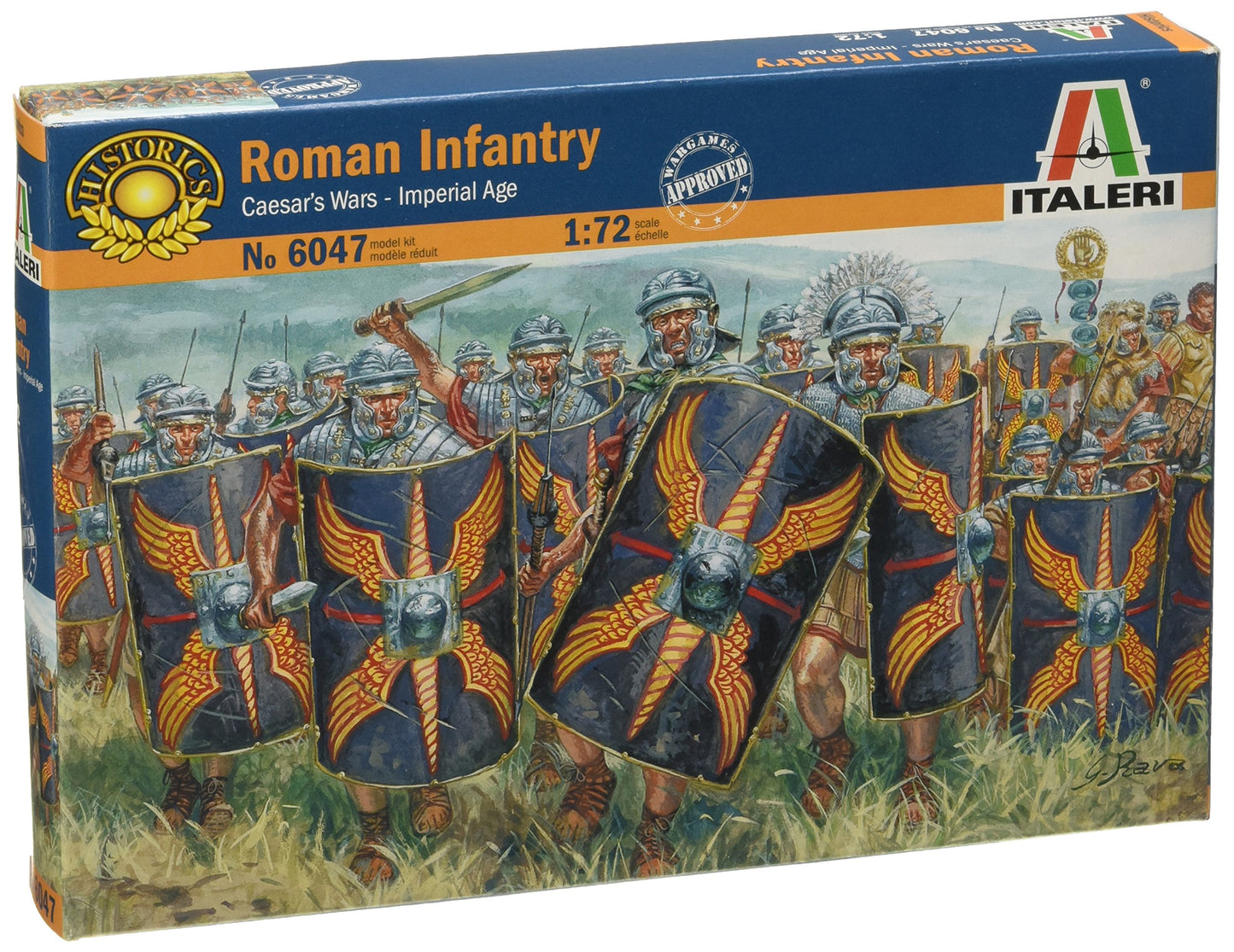 Italeri Roman Army Infantry - 1:72 Scale Plastic Soldiers